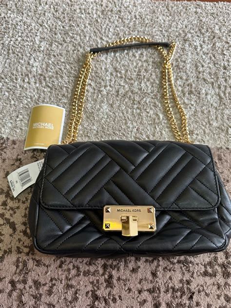 peyton medium michael kors|Peyton Medium Quilted Shoulder Bag .